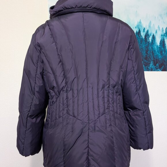 Winter! Luxe Shawl Collar Down Puffer - Picture 5 of 8